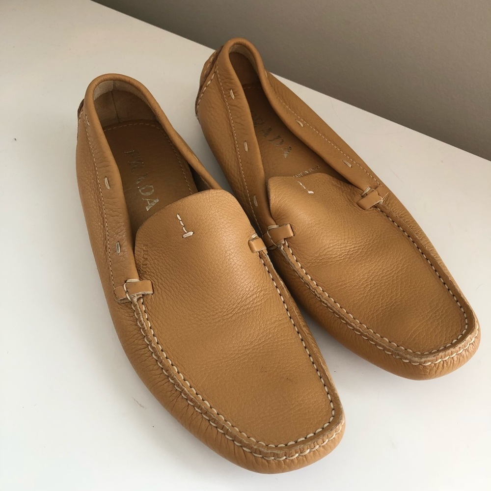 Prada Driving Moccasins